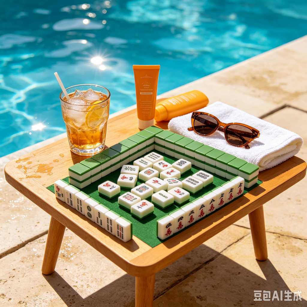 custom art mahjong set