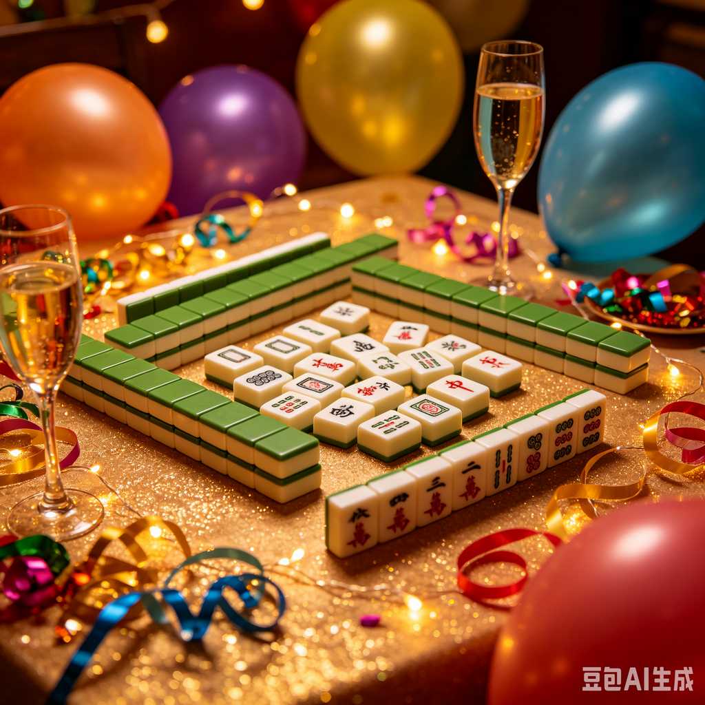 adult senior mahjong game set
