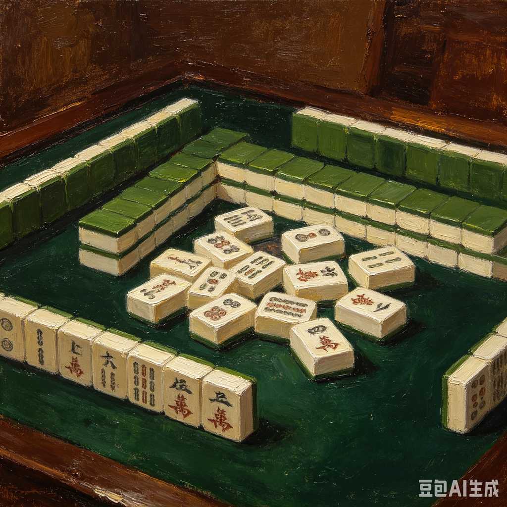 exquisite mahjong set for collection