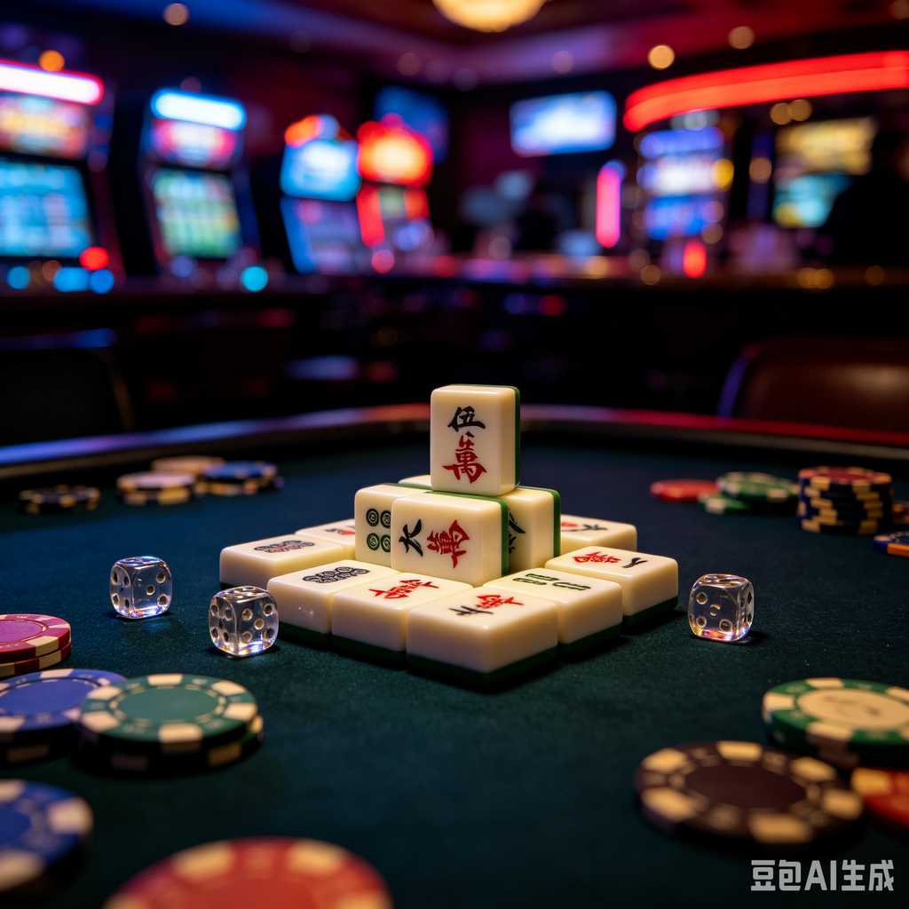 mini travel mahjong set lightweight